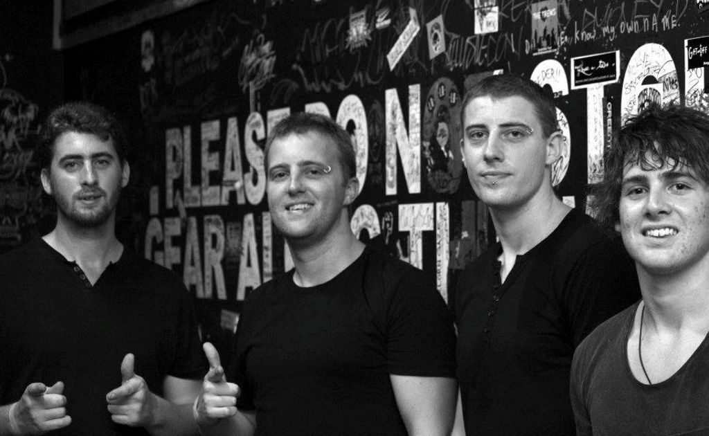 Brisbane band Danger at the Door. Brisbane band Danger at the Door.